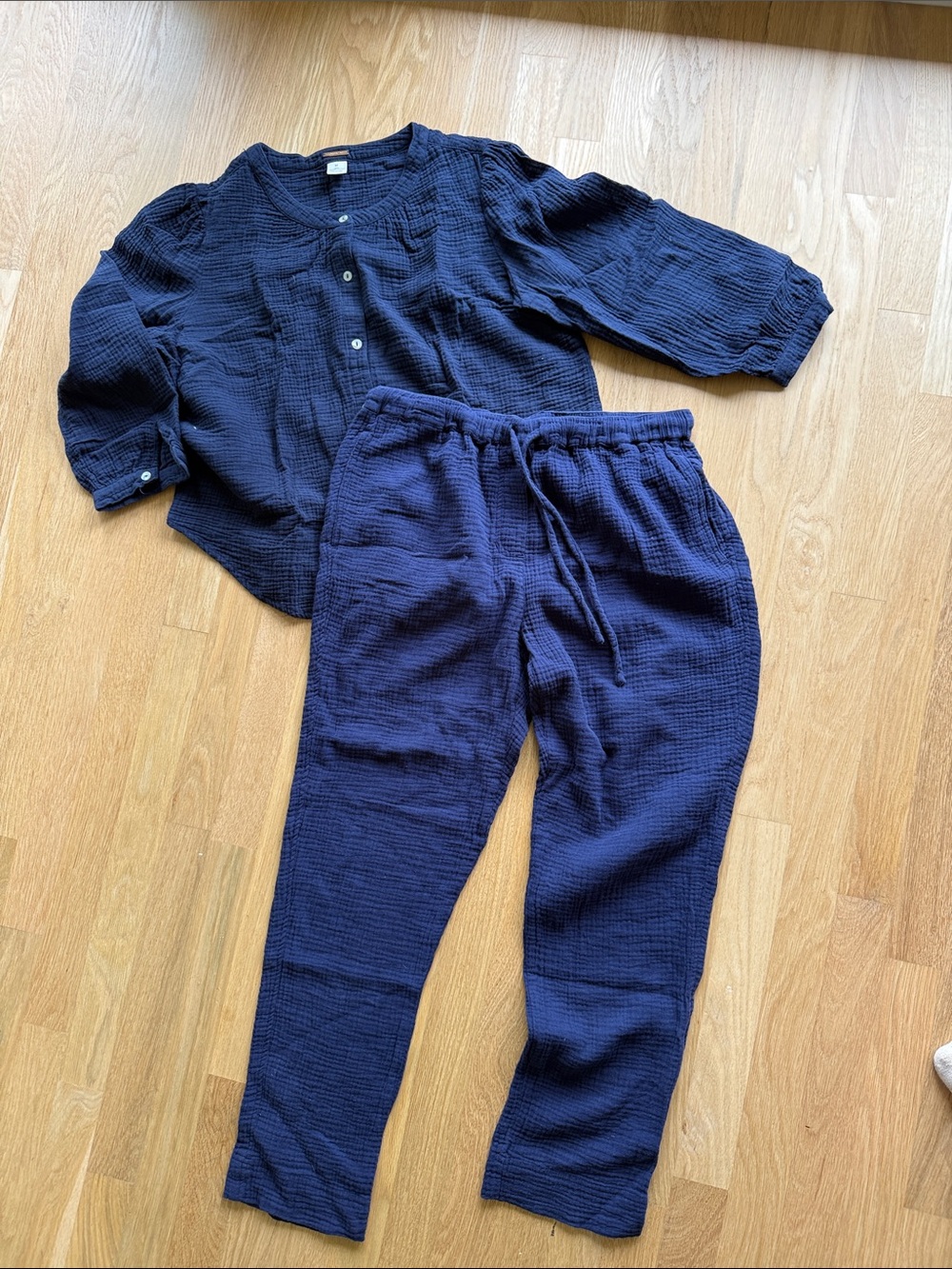 Magaschoni Navy Two-Piece Set